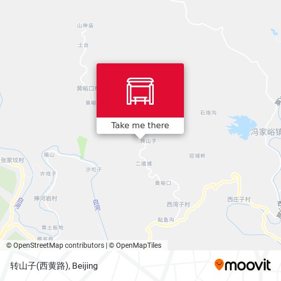 转山子(西黄路) map