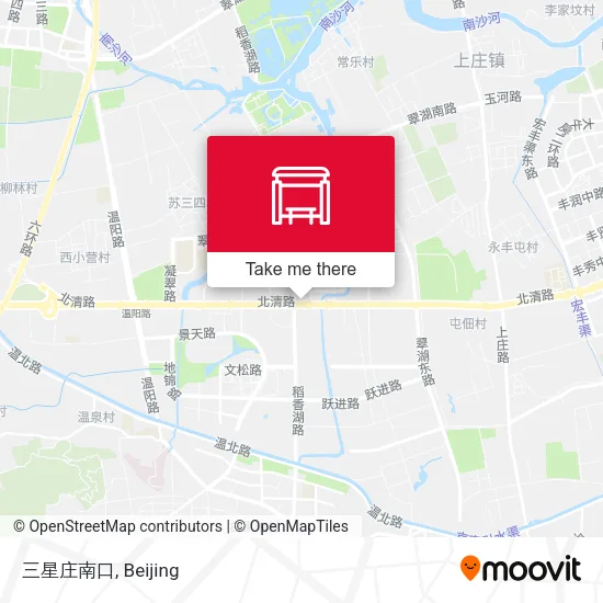 三星庄南口 map