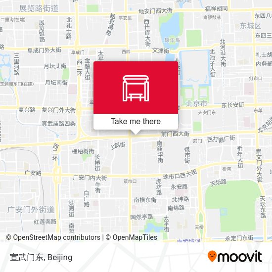 宣武门东 map