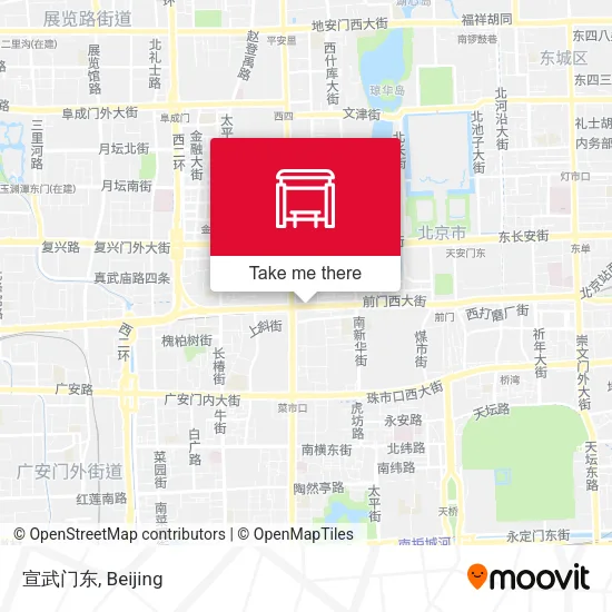 宣武门东 map