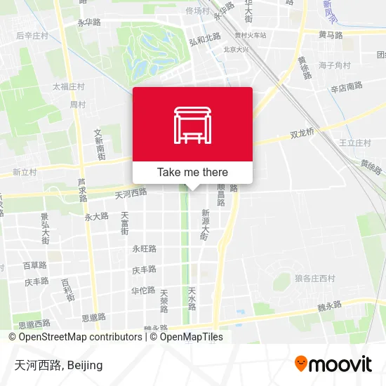 天河西路 map
