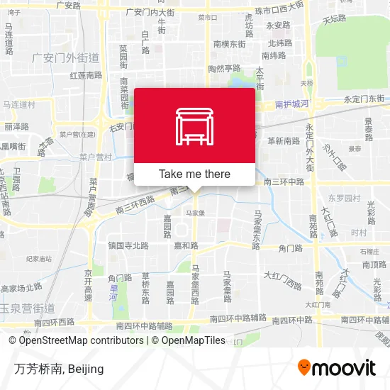 万芳桥南 map