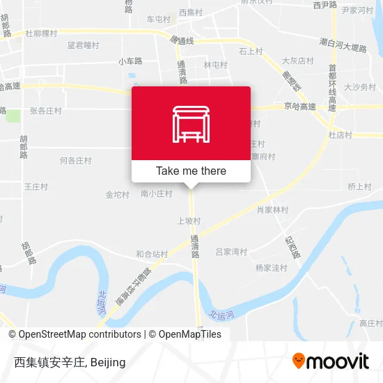 西集镇安辛庄 map