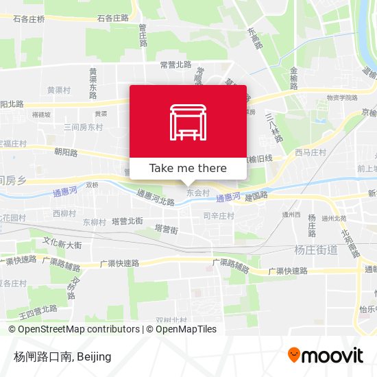 杨闸路口南 map