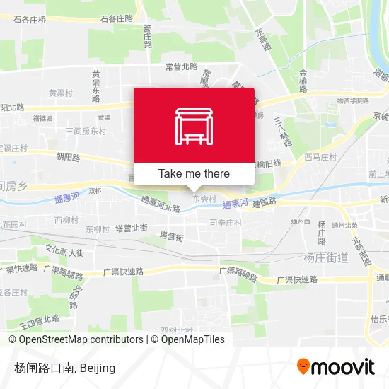 杨闸路口南 map