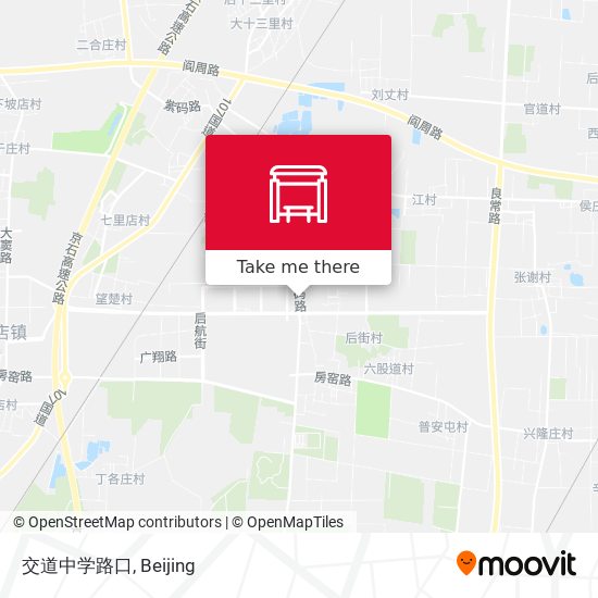 交道中学路口 map
