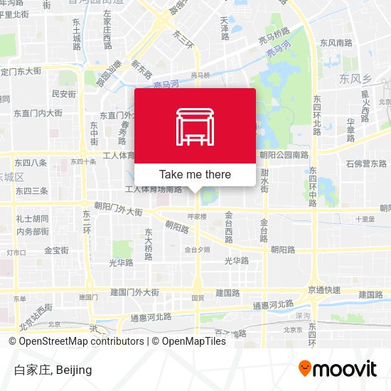 白家庄 map