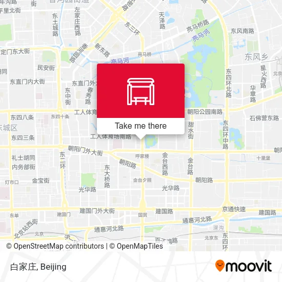 白家庄 map