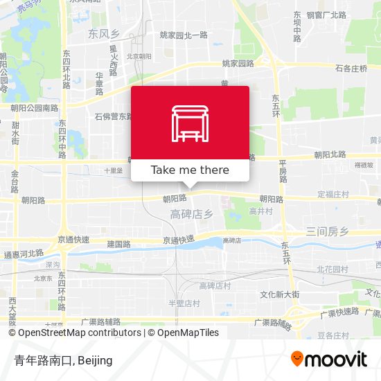 青年路南口 map