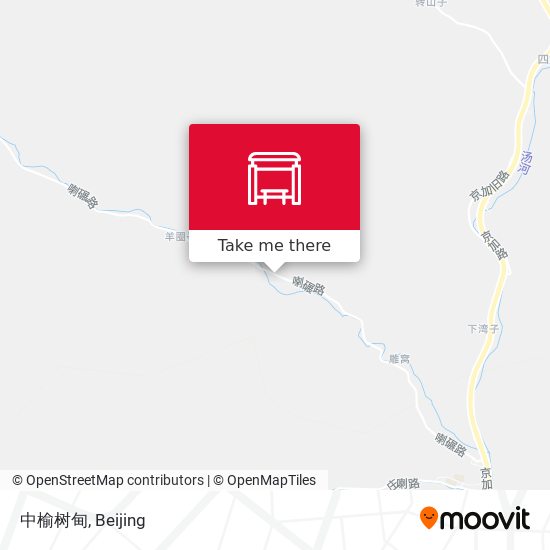 中榆树甸 map