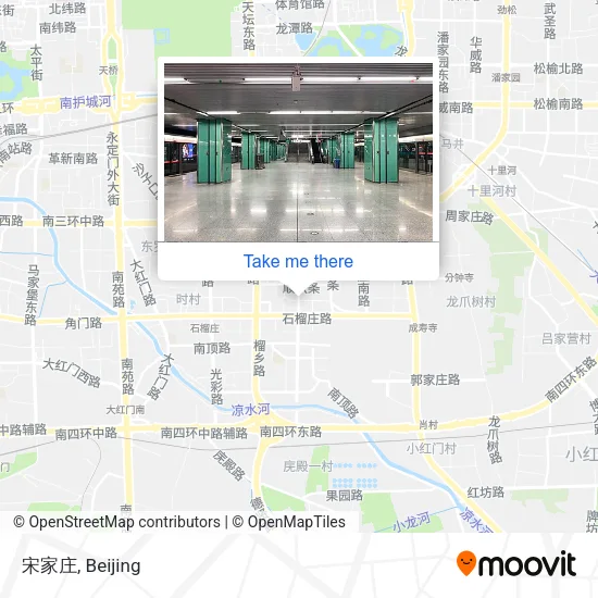 宋家庄 map