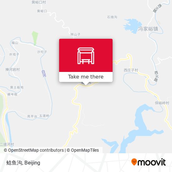 鲶鱼沟 map