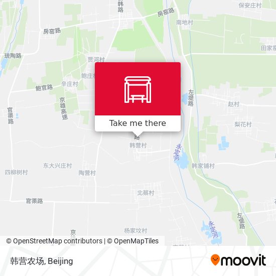 韩营农场 map