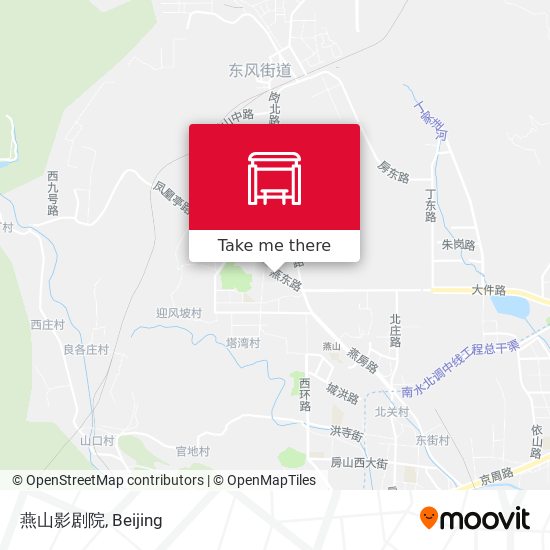 燕山影剧院 map