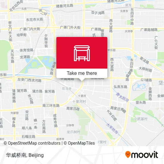 华威桥南 map