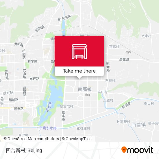 四合新村 map