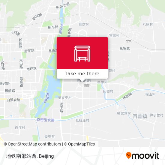 地铁南邵站西 map
