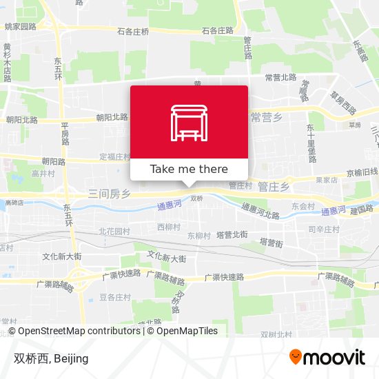 双桥西 map