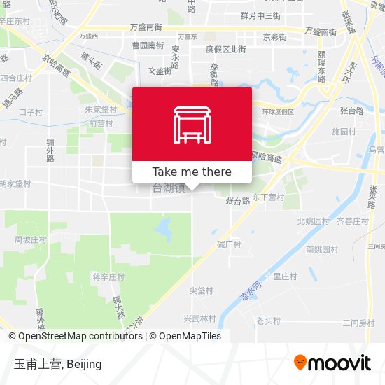 玉甫上营 map
