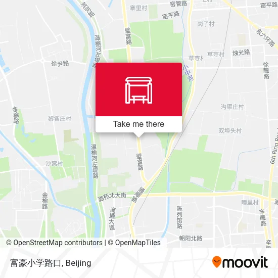 富豪小学路口 map