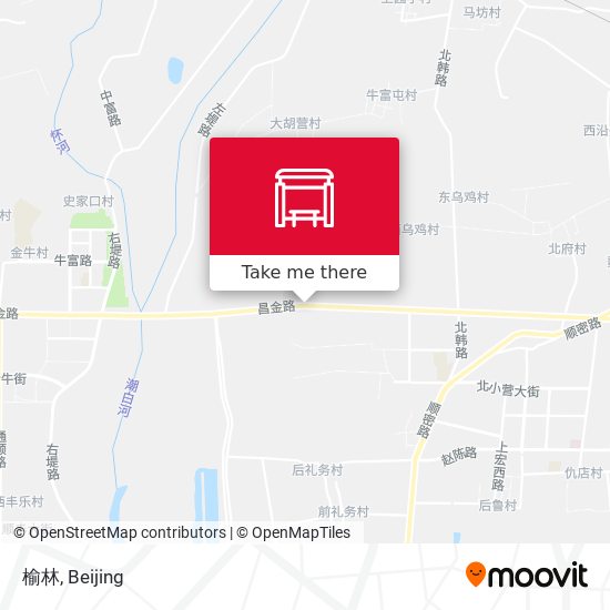 榆林 map