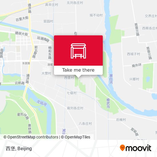 西堡 map