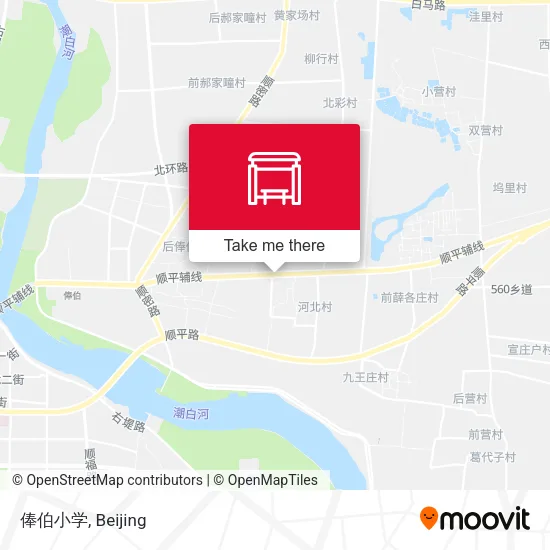 俸伯小学 map