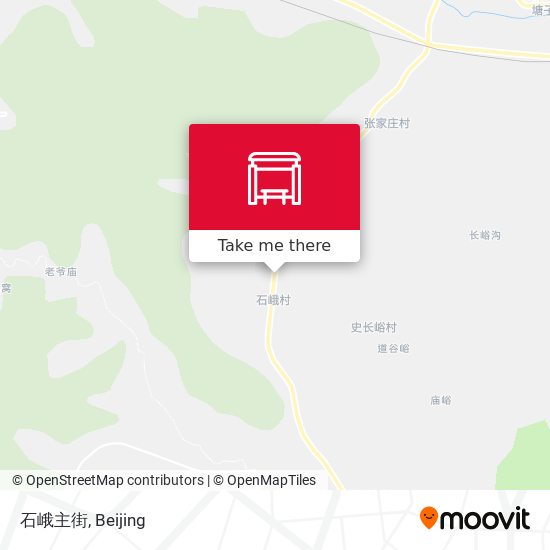 石峨主街 map