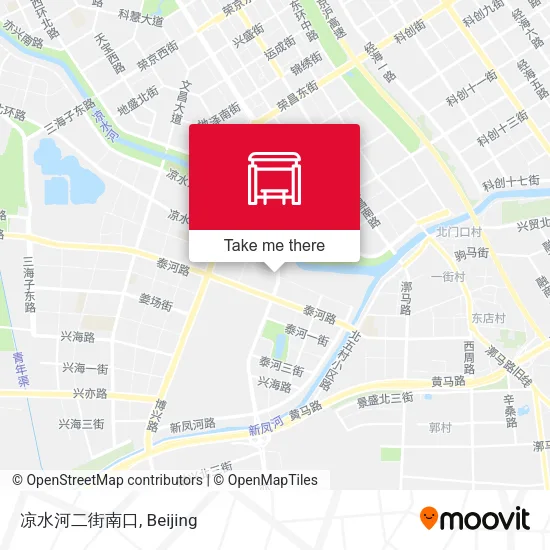 凉水河二街南口 map