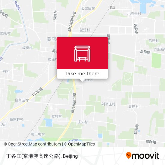 丁各庄(京港澳高速公路) map