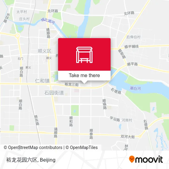 裕龙花园六区 map