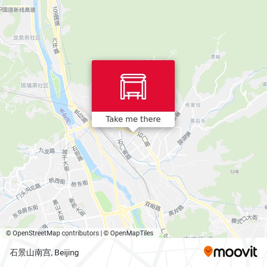 石景山南宫 map