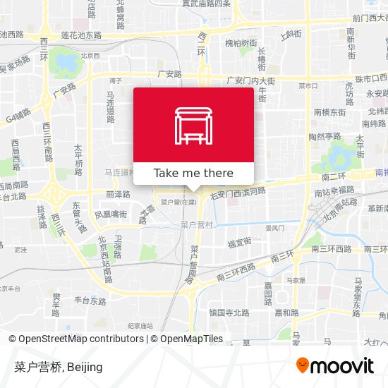 菜户营桥 map