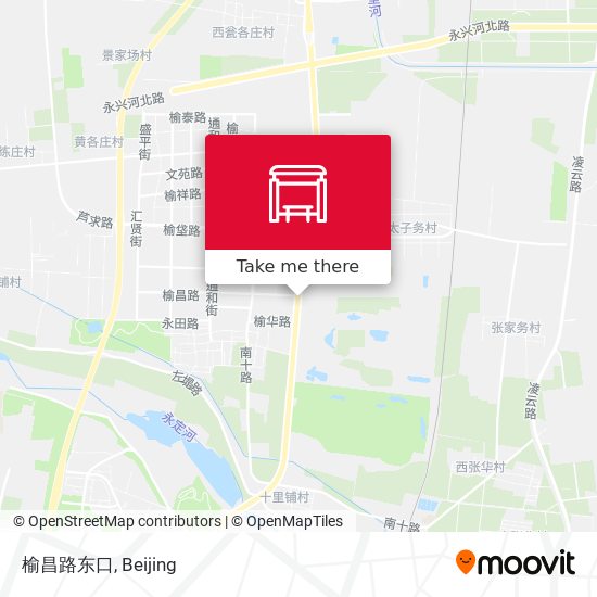 榆昌路东口 map
