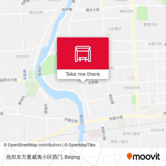 燕郊东方夏威夷小区西门 map