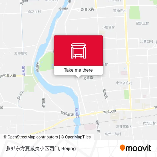 燕郊东方夏威夷小区西门 map