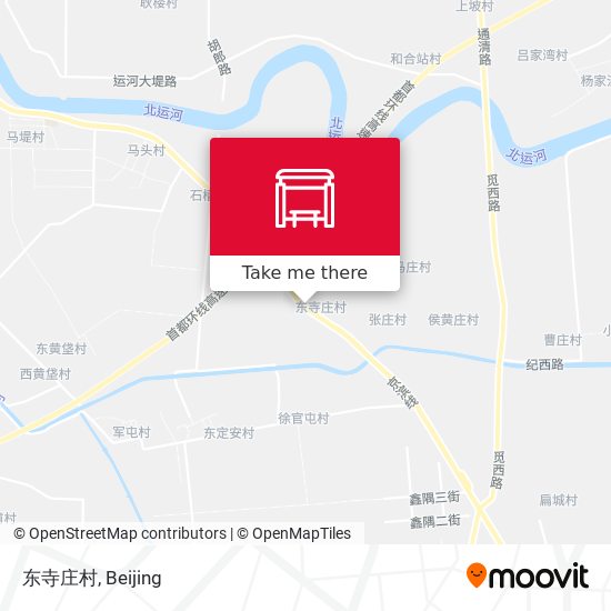 东寺庄村 map