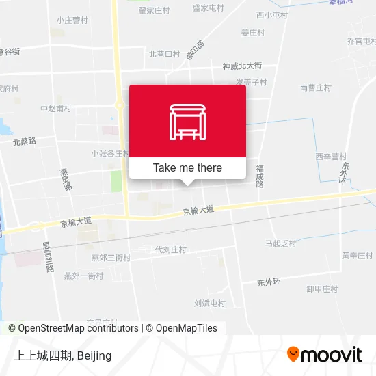 上上城四期 map