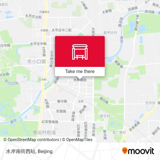 水岸南街西站 map