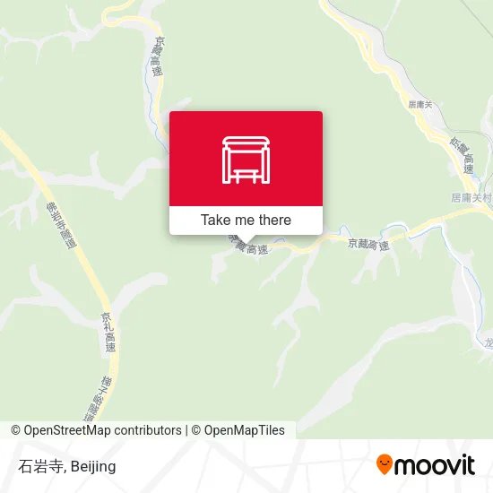石岩寺 map