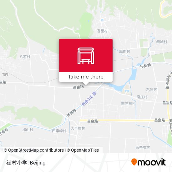 崔村小学 map