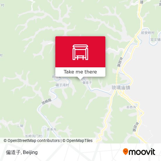 偏道子 map