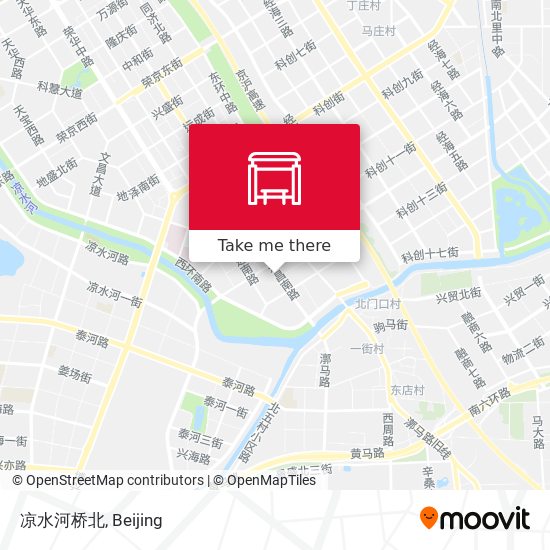 凉水河桥北 map