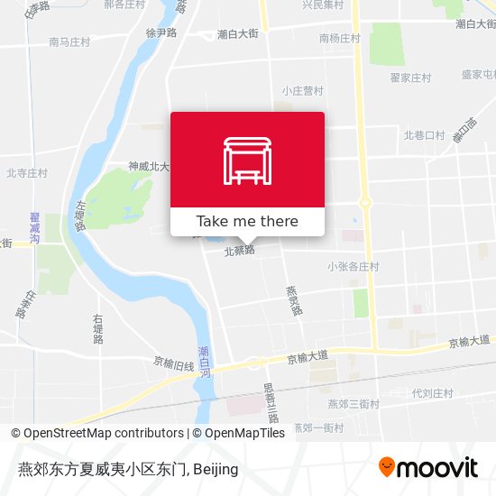 燕郊东方夏威夷小区东门 map
