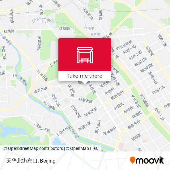 天华北街东口 map