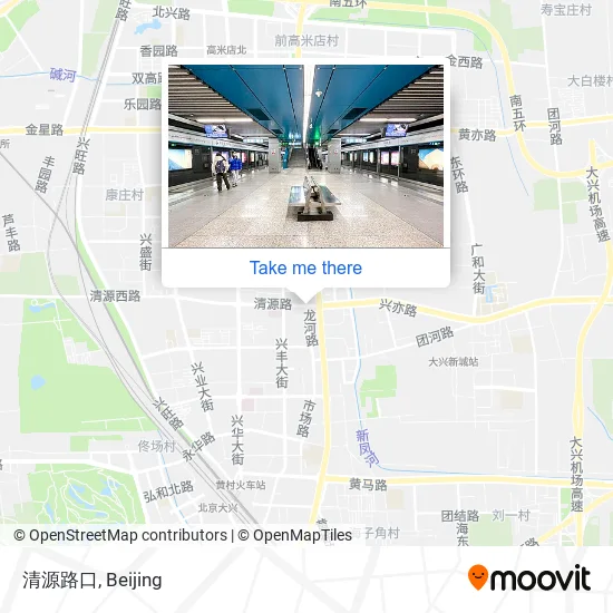 清源路口 map