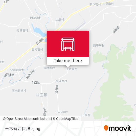 王木营西口 map