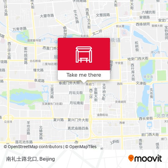 南礼士路北口 map
