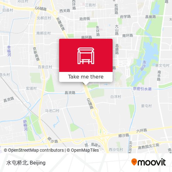 水屯桥北 map