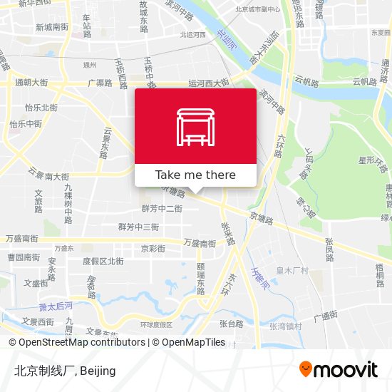 北京制线厂 map